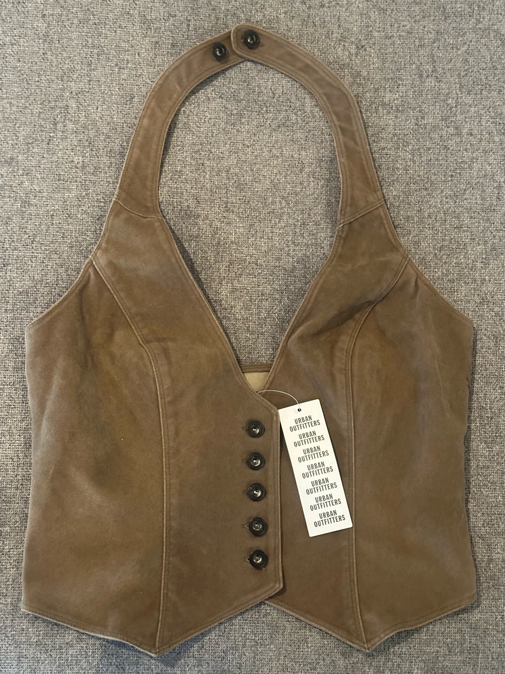 New! BDG Esme cropped halter vest top NWT - Picture 9 of 16